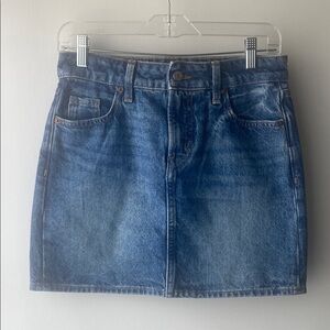 Old Navy Mid-Rise Jean Skirt
